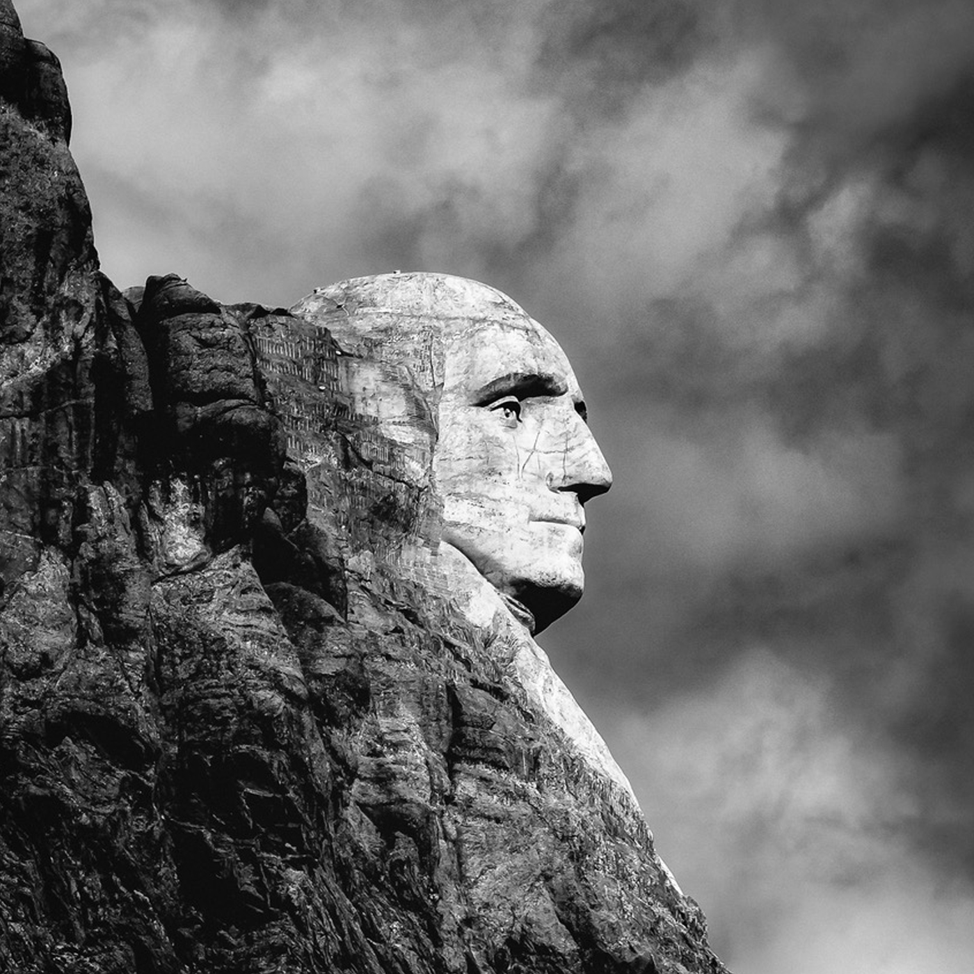 side of Mount Rushmore
