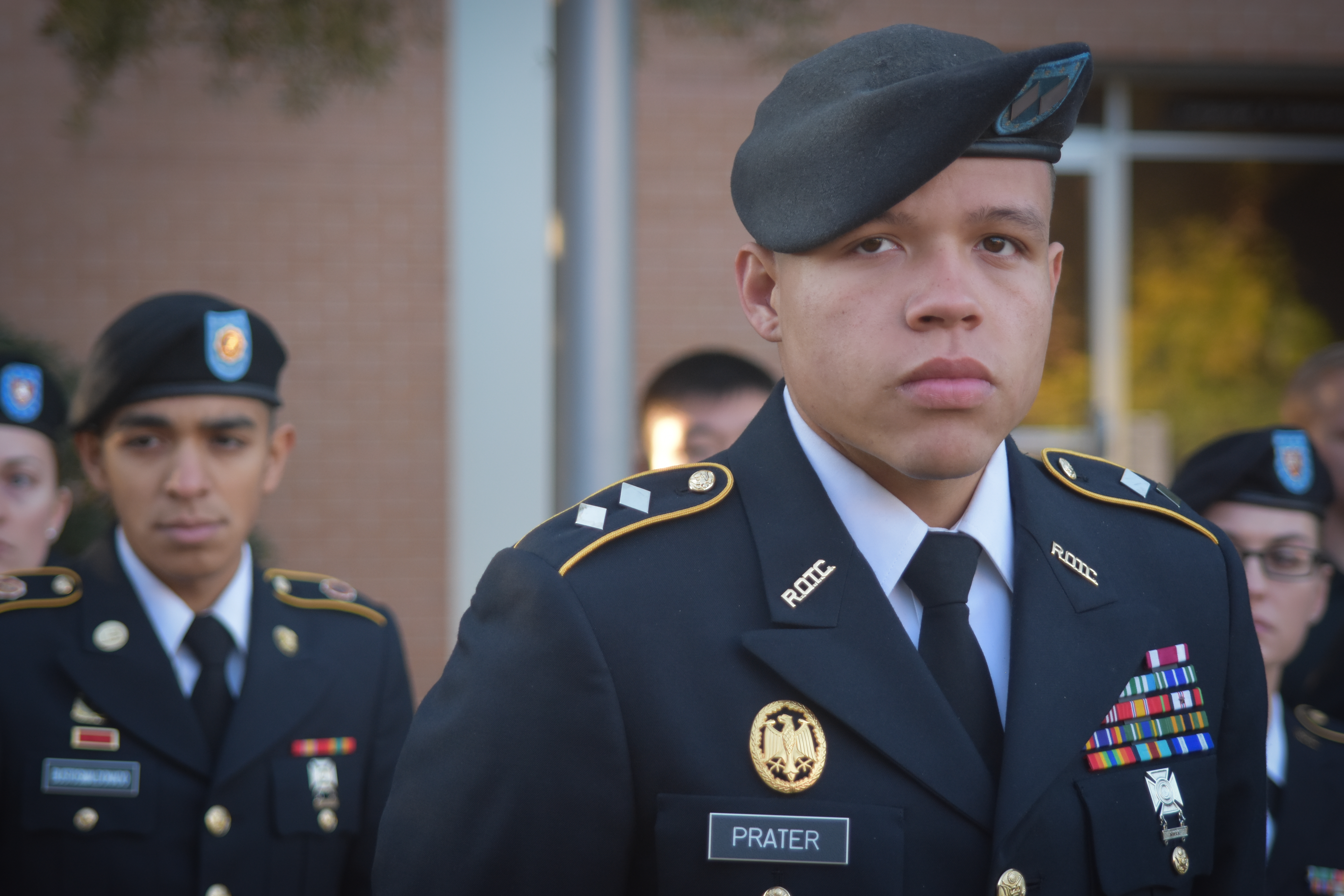 Army ROTC Cadet Gerald Prater