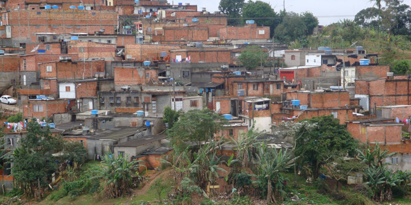 A settlement in Sao Paolo, Brazil