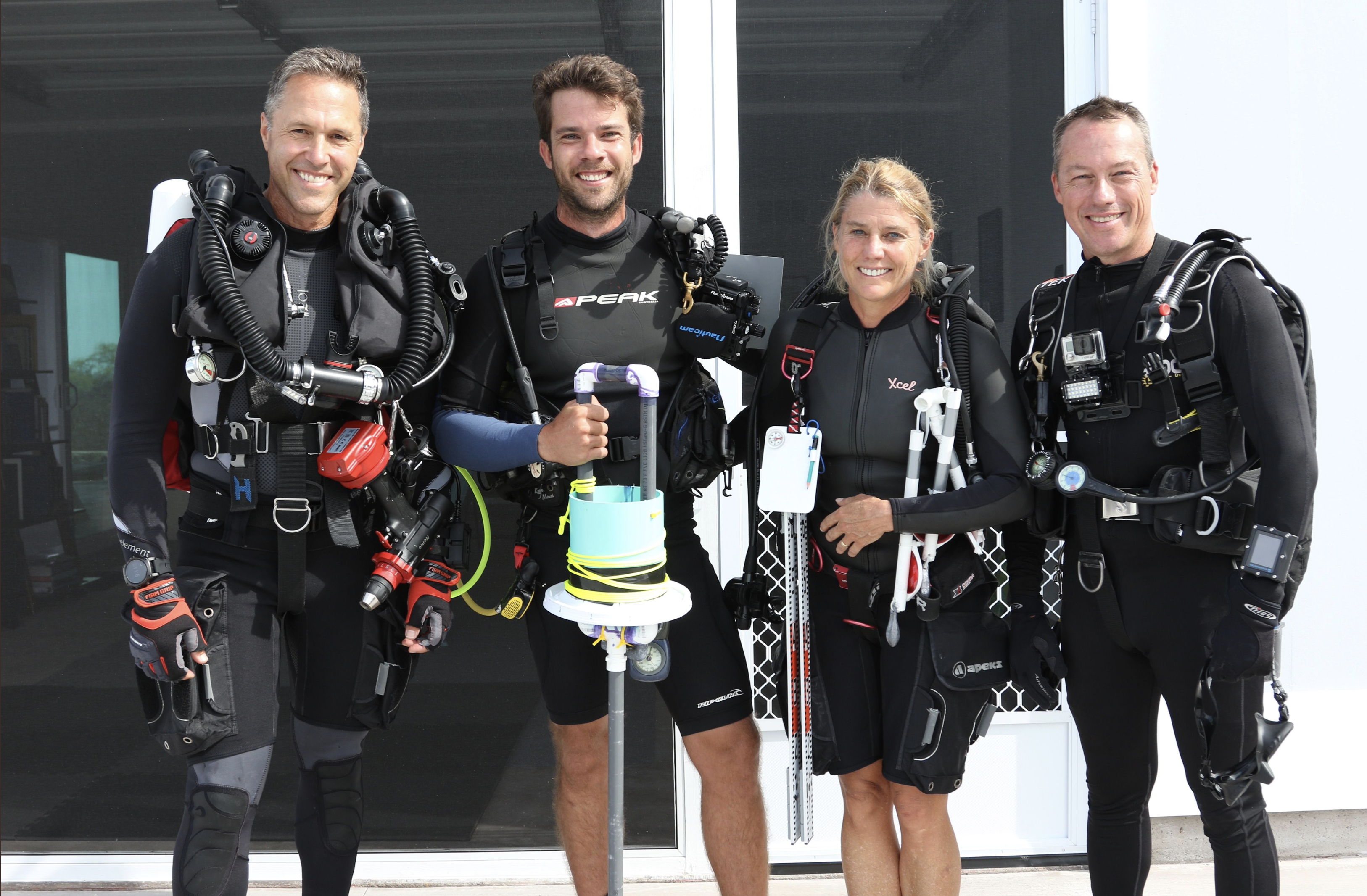 A team of divers from ASU is monitoring the health of coral reefs