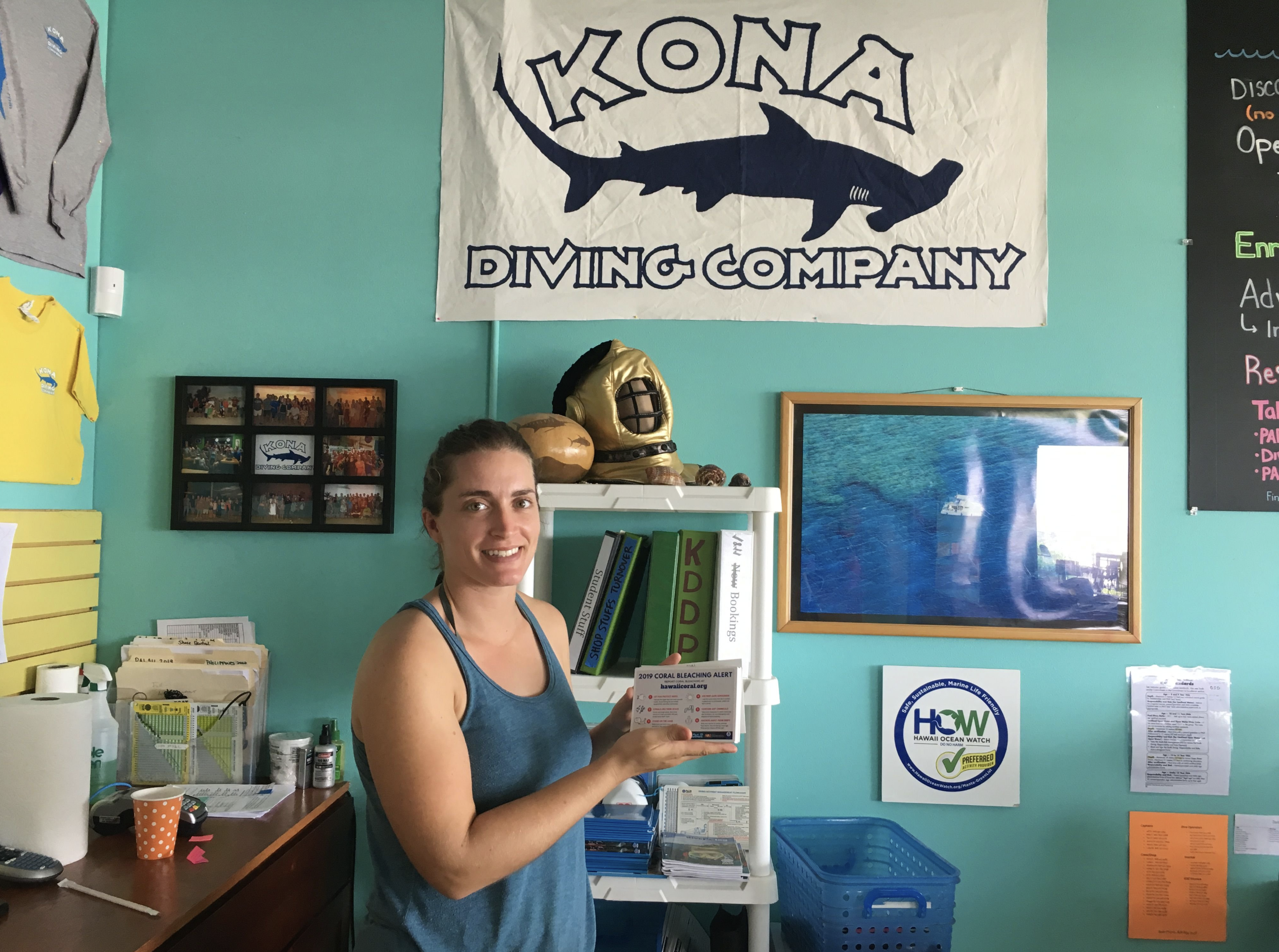 A local dive shop holds ASU tips on how people can help preserve coral reef health