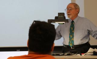 ASU math instructor Murray Siegel