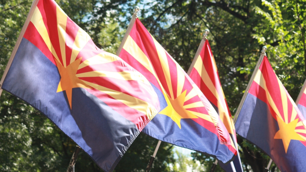 Arizona state flags