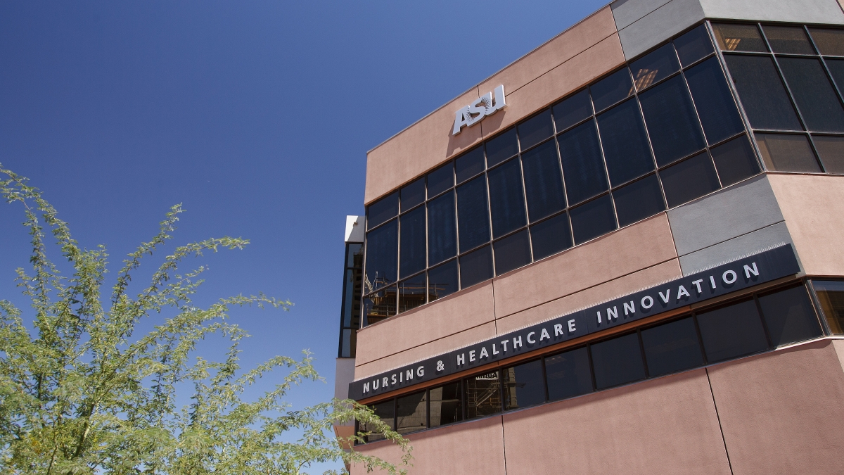 ASU nursing building exterior