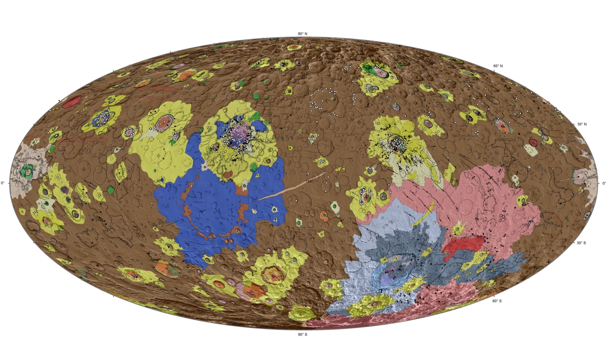 Geology of dwarf planet Ceres