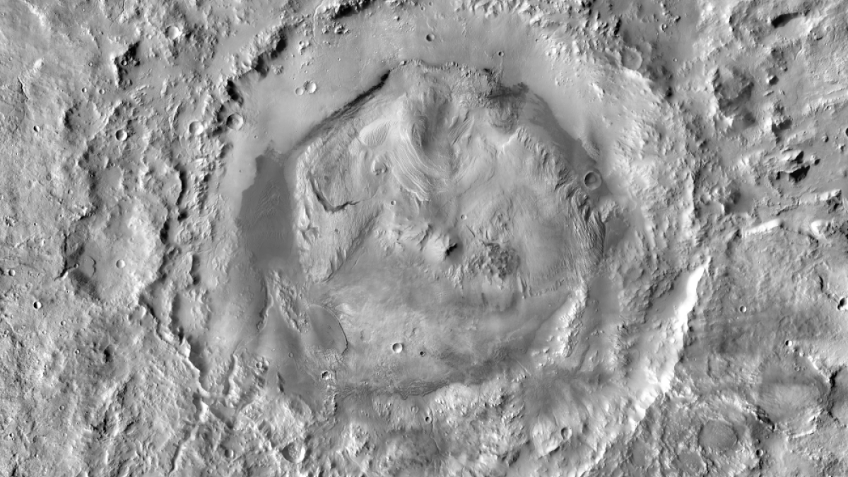 Gale Crater image mosaic