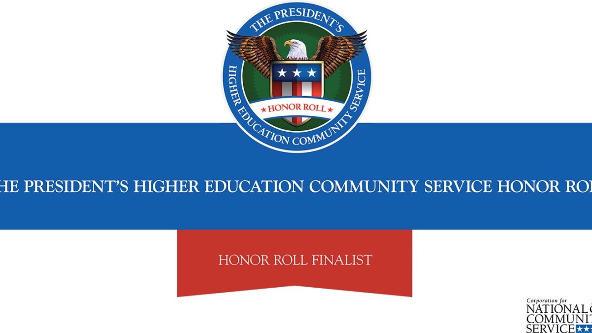 Higher Education Community Service Honor Roll 