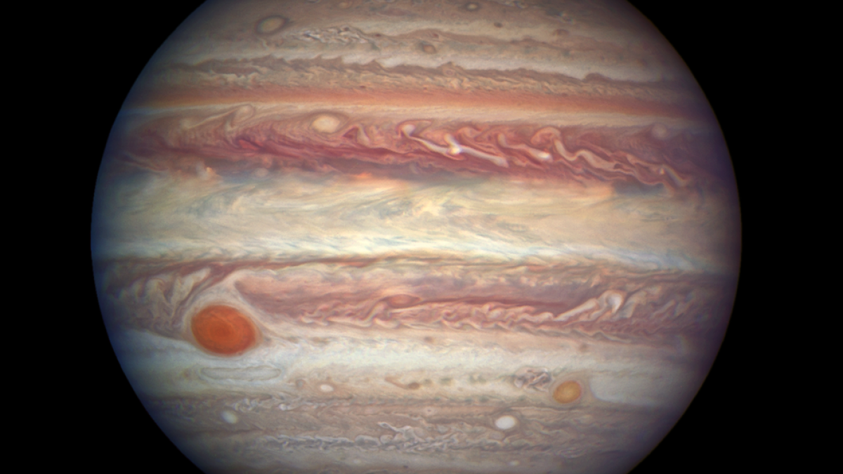NASA Hubble photo of Jupiter