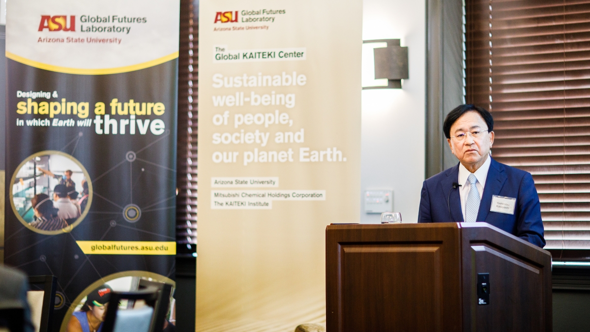 Kobayashi speaks at ASU event
