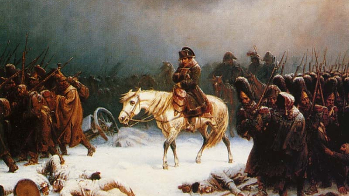 &quot;Napoleon’s Retreat from Moscow,&quot; Adolf Northern (1828-1876)