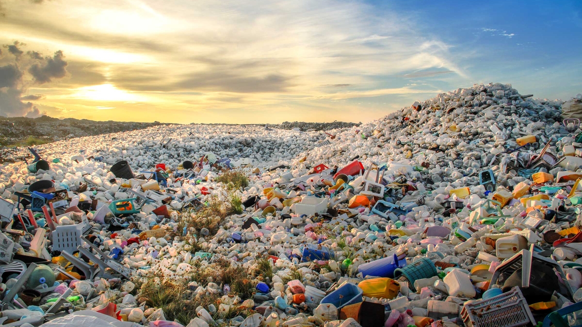 Shutterstock image of landfill garbage