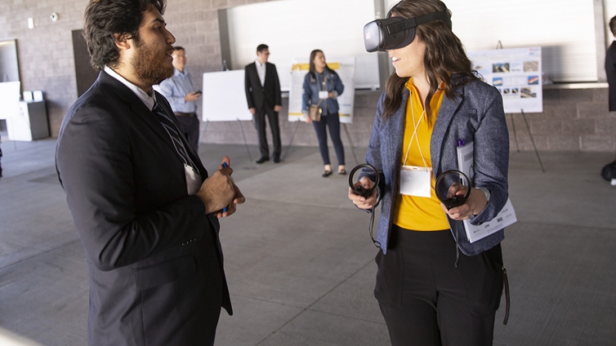 ASCE Construction Research Congress Poster Session introduces virtual reality
