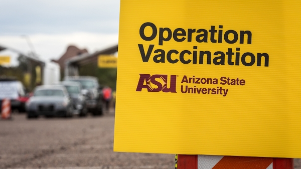 New COVID-19 Vaccination Site at ASU's Phoenix Municipal Stadium