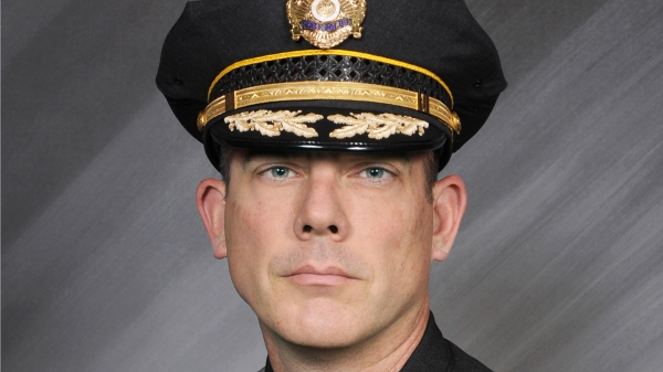 Portrait of Chief W. Troy Weisler in uniform.