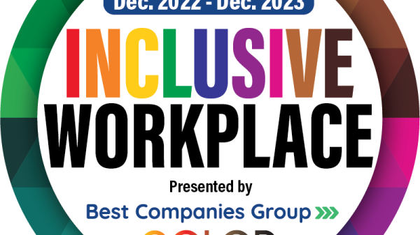 Inclusive Workplace stamp given by Best Companies Group.