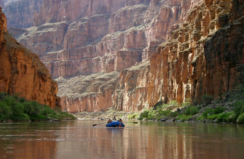 Calm boating Colorado Grand Canyon