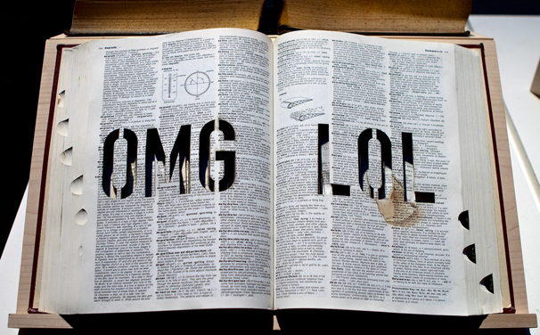 OMG! LOL: Internet Slang Added to Oxford English Dictionary. Image by See-ming Lee 李思明 SML / SML  from PC World. Used under CC-BY-NC-ND 2009