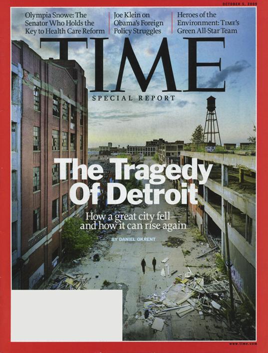 TIME Magazine The Tragedy of Detroit